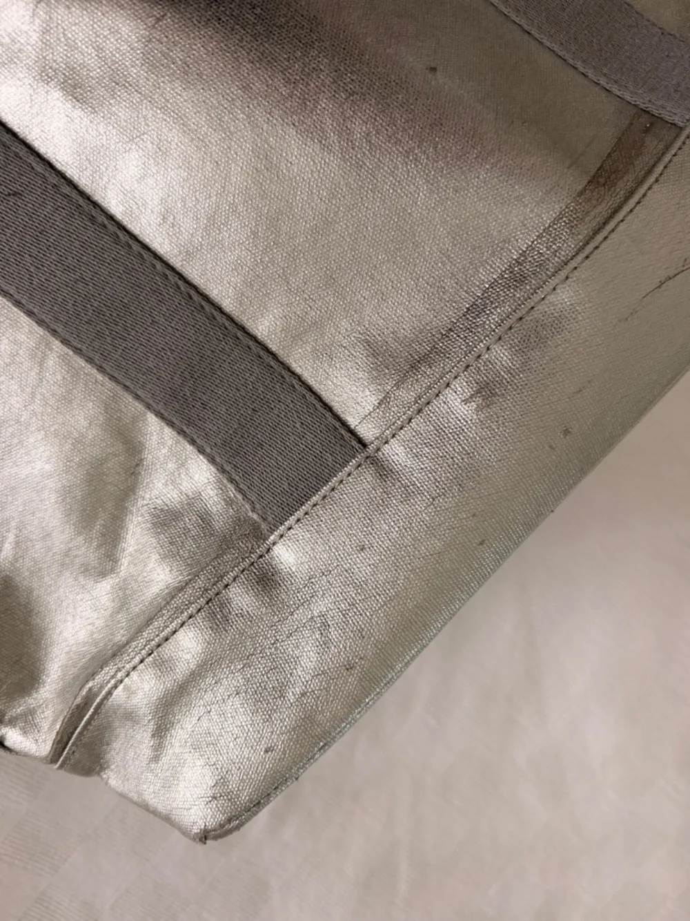 STATE Bags Graham Tote in Metallic Silver – Travel & Weekender Bag